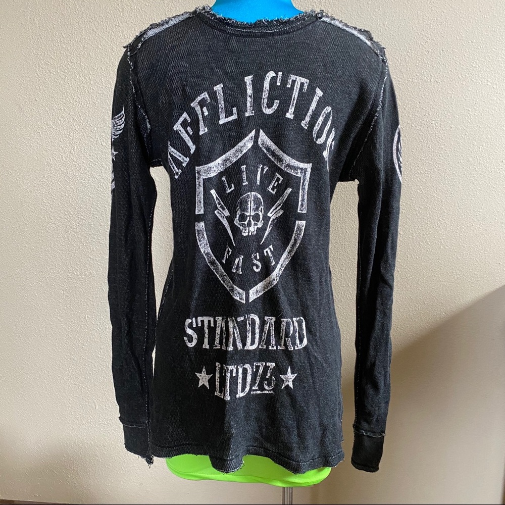 Men’s Affliction Reversible Long Sleeve Shirt